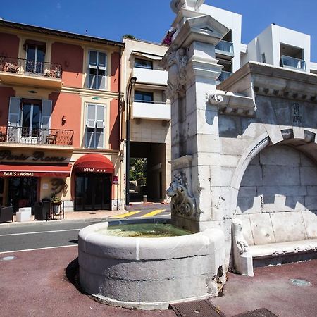 Paris Rome Hotell Menton Eksteriør bilde