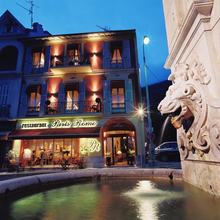 Paris Rome Hotell Menton Eksteriør bilde