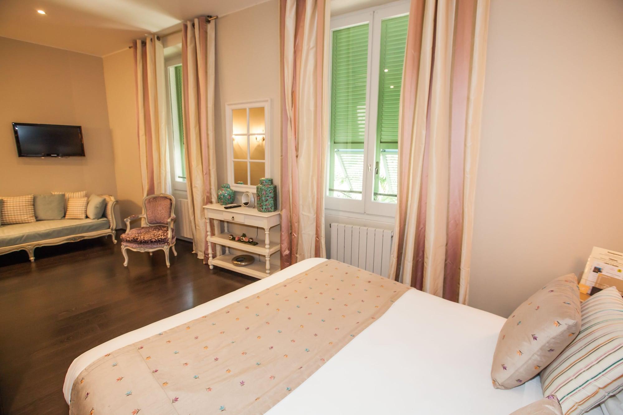 Paris Rome Hotell Menton Eksteriør bilde