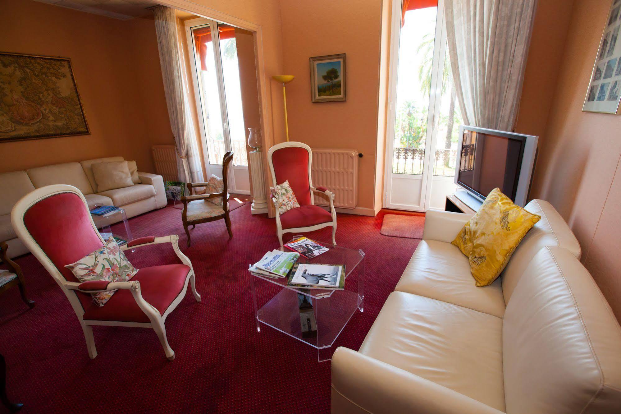 Paris Rome Hotell Menton Eksteriør bilde
