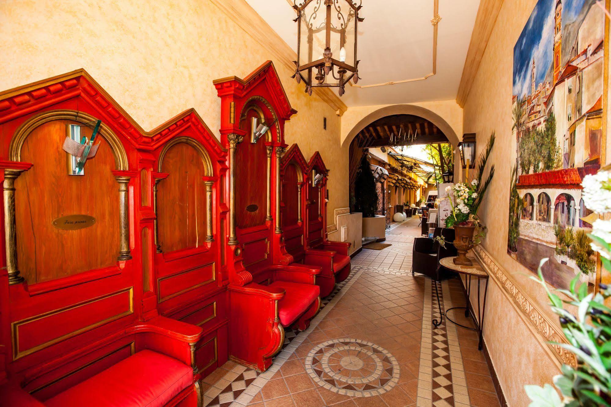 Paris Rome Hotell Menton Eksteriør bilde